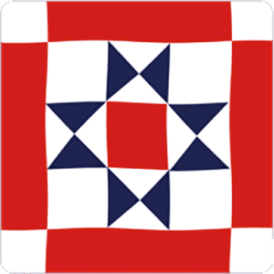 The Bell Buckle Quilt Square